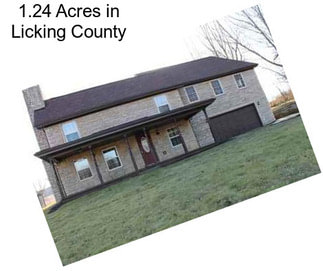 1.24 Acres in Licking County