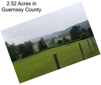 2.52 Acres in Guernsey County