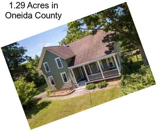 1.29 Acres in Oneida County
