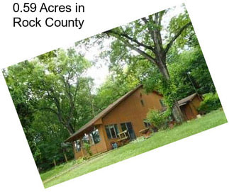 0.59 Acres in Rock County