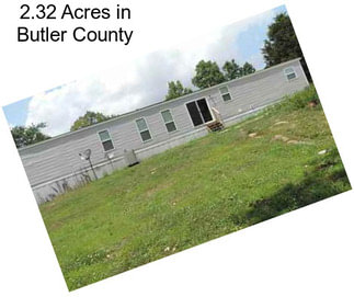 2.32 Acres in Butler County