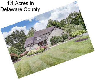 1.1 Acres in Delaware County