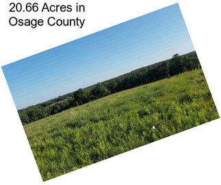 20.66 Acres in Osage County