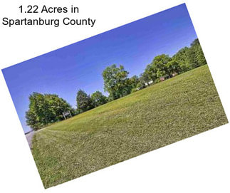 1.22 Acres in Spartanburg County