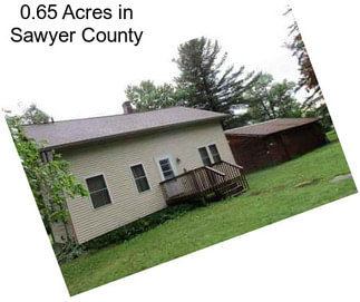 0.65 Acres in Sawyer County