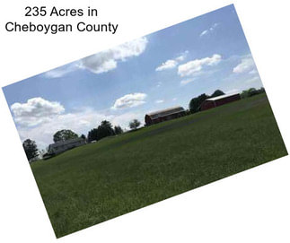 235 Acres in Cheboygan County