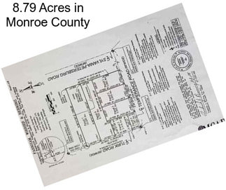 8.79 Acres in Monroe County