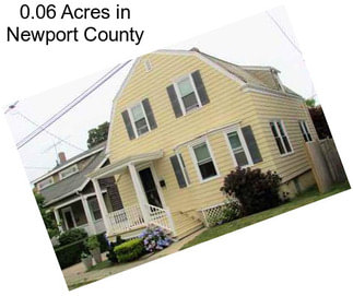0.06 Acres in Newport County
