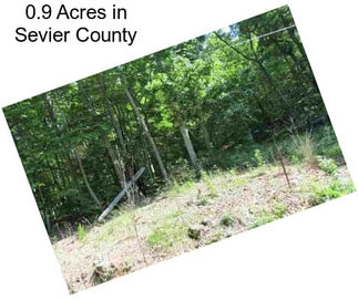 0.9 Acres in Sevier County