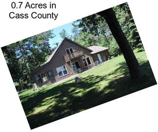 0.7 Acres in Cass County