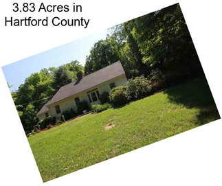 3.83 Acres in Hartford County