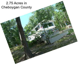 2.75 Acres in Cheboygan County