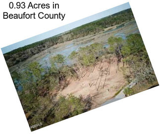 0.93 Acres in Beaufort County