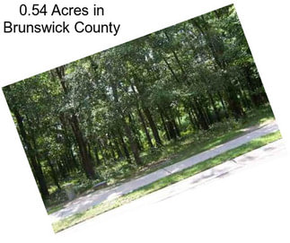 0.54 Acres in Brunswick County