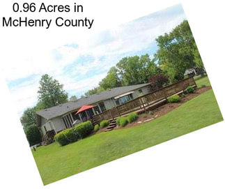 0.96 Acres in McHenry County