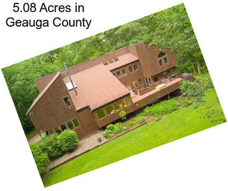 5.08 Acres in Geauga County