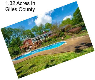 1.32 Acres in Giles County