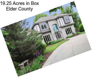 19.25 Acres in Box Elder County