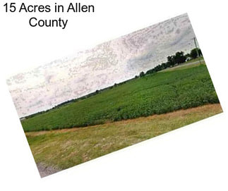 15 Acres in Allen County