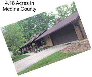 4.18 Acres in Medina County