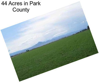 44 Acres in Park County