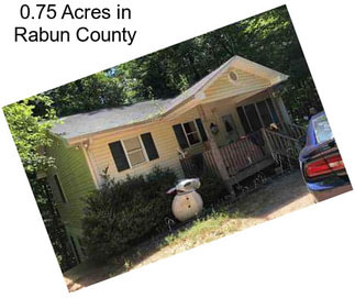 0.75 Acres in Rabun County