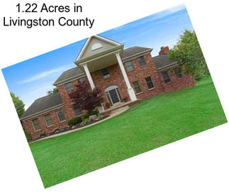 1.22 Acres in Livingston County