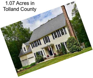 1.07 Acres in Tolland County