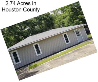 2.74 Acres in Houston County