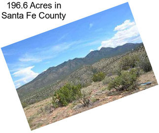 196.6 Acres in Santa Fe County