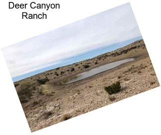 Deer Canyon Ranch