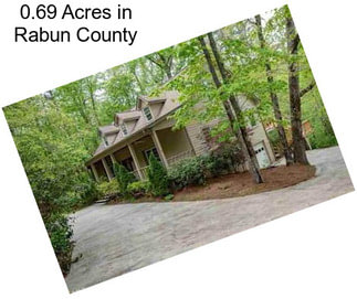 0.69 Acres in Rabun County
