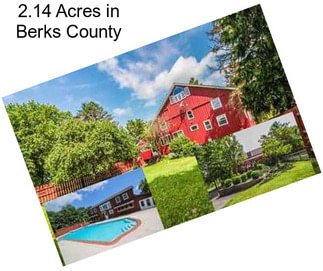 2.14 Acres in Berks County