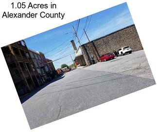 1.05 Acres in Alexander County