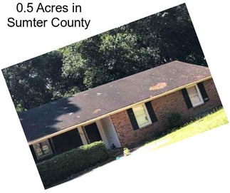 0.5 Acres in Sumter County