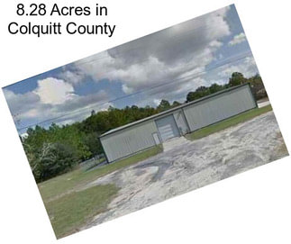 8.28 Acres in Colquitt County