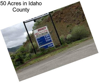 50 Acres in Idaho County