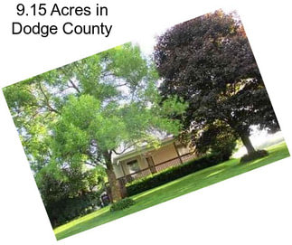 9.15 Acres in Dodge County