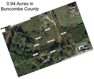 0.94 Acres in Buncombe County