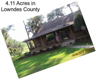 4.11 Acres in Lowndes County