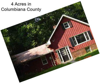 4 Acres in Columbiana County