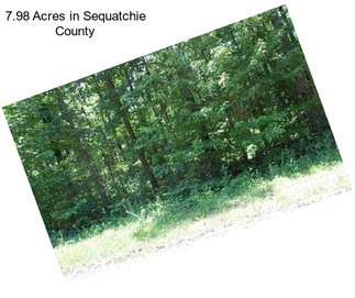 7.98 Acres in Sequatchie County