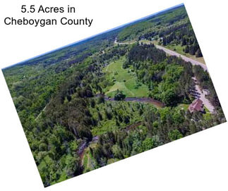 5.5 Acres in Cheboygan County