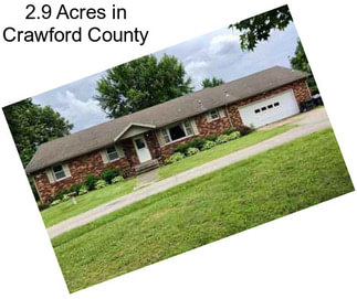 2.9 Acres in Crawford County