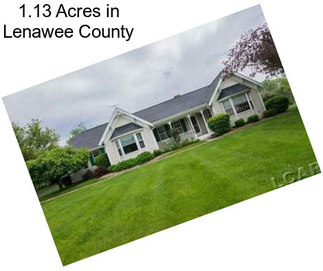 1.13 Acres in Lenawee County