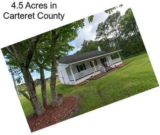 4.5 Acres in Carteret County