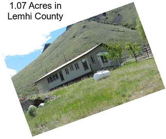 1.07 Acres in Lemhi County