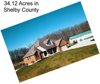 34.12 Acres in Shelby County