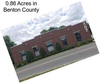 0.86 Acres in Benton County