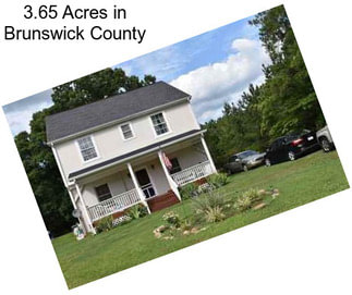 3.65 Acres in Brunswick County